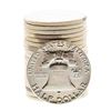 Image 2 : Roll of (20) Brilliant Uncirculated 1963 Franklin Half Dollar Coins