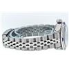 Image 3 : Rolex Ladies Stainless Steel Diamond MOP Blue Vignette Diamond Datejust Wristwat