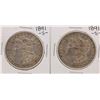 Image 1 : Lot of (2) 1891-S $1 Morgan Silver Dollar Coins