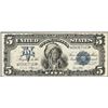 Image 1 : 1899 $5 Indian Chief Silver Certificate Note