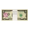 Image 1 : Lot of (26) Consecutive 1976 $2 Federal Reserve Notes First Day Issue with Stamp