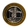 Image 2 : .999 Fine Silver Las Vegas Club $10 Limited Edition Gaming Token