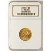Image 1 : 1897 $5 Liberty Head Half Eagle Gold Coin NGC MS60