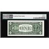 Image 2 : 1981 $1 Federal Reserve Note ERROR Ink Smear Fr.1911-J PMG Choice Uncirculated 6