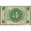 Image 2 : March 3, 1863 Three Cents Third Issue Fractional Currency Note