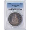 Image 1 : 1879 $1 Proof Trade Silver Dollar Coin PCGS PR65