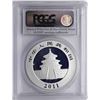 Image 2 : 2011 China Silver Panda Coin PCGS MS70