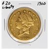 Image 1 : 1900 $20 Liberty Head Double Eagle Gold Coin