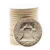 Image 2 : Roll of (20) Brilliant Uncirculated 1962 Franklin Half Dollar Coins