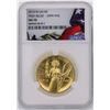 Image 1 : 2015-W $100 American Liberty High Relief Gold Coin NGC MS70