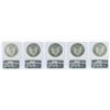 Image 2 : Lot of (5) 2005 $1 American Silver Eagle Coins NGC MS69