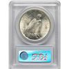 Image 2 : 1923 $1 Peace Silver Dollar Coin PCGS MS64