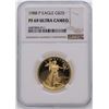 Image 1 : 1988-P $25 American Gold Eagle Coin NGC PF69 Ultra Cameo