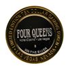 Image 1 : .999 Fine Silver Four Queens Casino Las Vegas $10 Limited Edition Gaming Token