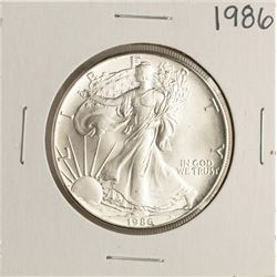 1986 $1 American Silver Eagle Coins