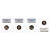 Image 1 : Set of (4) 2001-S Proof State Quarter Coins PCGS PR69DCAM
