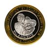 Image 1 : .999 Fine Silver Sam's Town Casino Las Vegas $10 Limited Edition Gaming Token