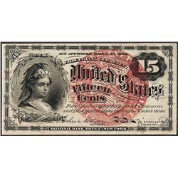 March 3, 1863 Fifteen Cents Fourth Issue Fractional Currency Note