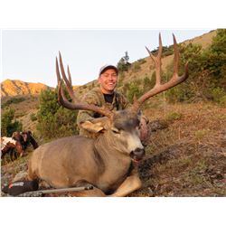 7 Day Alpine Horseback Mule Deer Hunt