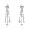 Image 1 : 14k White Gold 0.50CTW Diamond Earring, (I1-I2/G-H)