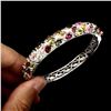 Image 2 : Natural op Fancy Color Tourmaline 127.08 Ct Bangle