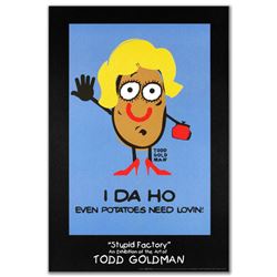 "I-DA-HO" Fine Art Litho Poster (24" x 36") by Renowned Pop Artist Todd Goldman.