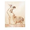 Image 1 : Michael Parkes "An Angel's Touch" Original Hand Pulled Stone Lithographs