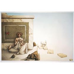 Michael Parkes "The Mask" Original Hand Pulled Stone Lithographs