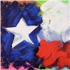 Image 2 : KAT - "Texas Love" Original Acrylic Painting on Gallery Wrapped Canvas, Hand Signed with Certificate