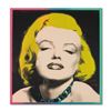 Image 1 : Ringo, "Marilyn Seduction" One-of-a-Kind Hand-Pulled Silkscreen and Mixed Media Painting on Canvas, 