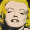 Image 2 : Ringo, "Marilyn Seduction" One-of-a-Kind Hand-Pulled Silkscreen and Mixed Media Painting on Canvas, 