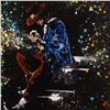 Image 2 : KAT - "Stevie on the Strings" Original Acrylic Painting on Gallery Wrapped Canvas, Hand Signed with 