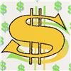 Image 2 : Steve Kaufman (1960-2010), "Dollar Sign State 3" Limited Edition Silkscreen on Canvas, Numbered 15/5