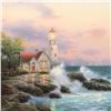 Image 2 : Thomas Kinkade (1958-2012), "Beacon of Hope" Limited Edition Offset Lithograph, Numbered 2697/2750 a