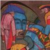 Image 2 : Mihail Chemiakin - Carnival Series: "Untitled 13" Limited Edition Lithograph, Numbered Hand Signed w