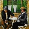 Image 2 : Guy Buffet - "After Dinner Drink" Limited Edition Serigraph; Numbered and Hand Signed with Certifica