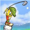 Image 2 : "Tee-Off Tweety" Limited Edition Giclee from Warner Bros., Numbered with Hologram Seal and Certifica