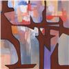 Image 2 : Neal Doty (1941-2016), Framed Original Acrylic Painting on Canvas, Hand Signed with Certificate of A