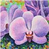 Image 2 : Alexander Antanenka, "Orchid Burst" Original Oil Painting on Canvas, Hand Signed with Certificate of