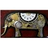Image 3 : Zaza Koreli- Original Collage on Wood Panel "Elephant"