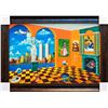 Image 1 : Alexander Astahov- Original Giclee on Canvas "New York View"