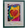 Image 2 : Peter Max- Original Lithograph "Heart Series VI"