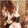 Image 2 : Pino (1939-2010) - "Dancing in Barcelona" Artist Embellished Limited Edition on Canvas (48" x 34"), 