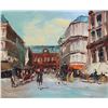 Image 1 : Shalva Phachoshvili- Original Oil on Canvas "Royal Carriages"