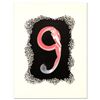 Image 1 : Erte (1892-1990) - "Numeral 9" Limited Edition Serigraph, Numbered and Hand Signed with Certificate 
