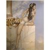 Image 1 : Michael Parkes "Danae" Masterworks on Canvas