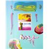 Image 2 : Peter Max- Original Mixed Media "Sage and Profile Ver. I #182"