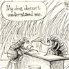 Image 2 : Bizarro! "Flea Bar" is a Framed Original Pen & Ink Drawing by Dan Piraro, Hand Signed by the Artist 