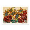 Image 1 : Avi Ben-Simhon - "Sunflowers" Limited Edition Serigraph, Numbered and Hand Signed with Certificate o