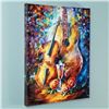 Image 3 : Leonid Afremov "Serenade" Limited Edition Giclee on Canvas, Numbered and Signed; Certificate of Auth